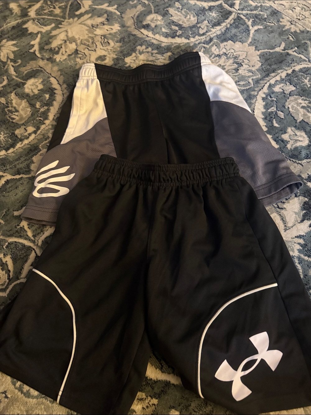 Under Armour Shorts 2 pair. Youth small